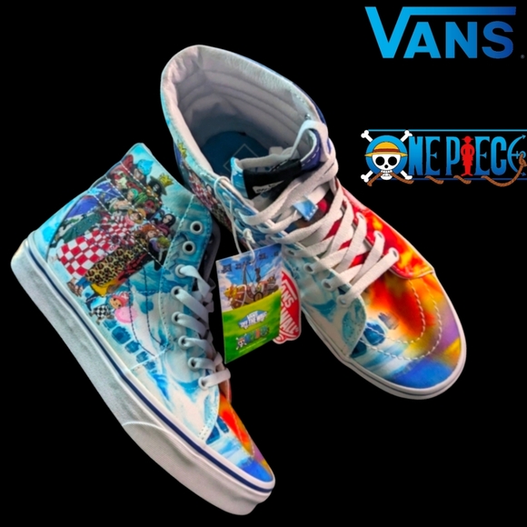 Vans Shoes - Vans SK8 Hi X One Piece Punk Hazard Multicolor Women 7.5 VN0007NS448 012025
